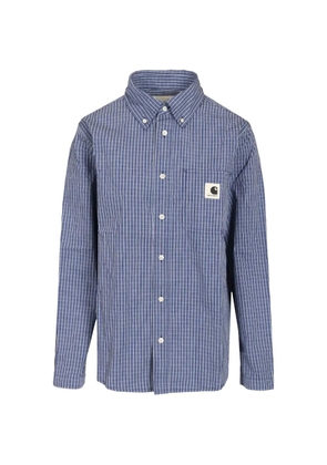 Carhartt WIP Groff check shirt - Blue