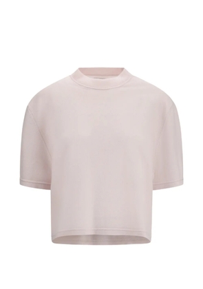 SA SU PHI cropped T-shirt - Pink