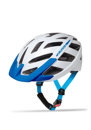 Alpina accent-detail cycling helmet - White