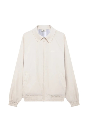 Autry zip-up elasticated bomber jacket - Neutrals