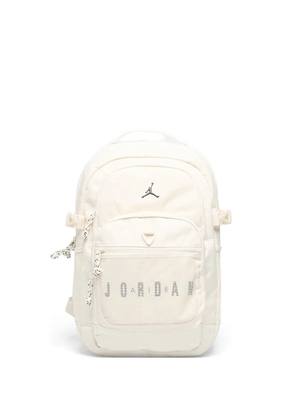 Jordan logo-detail panelled backpack - Neutrals