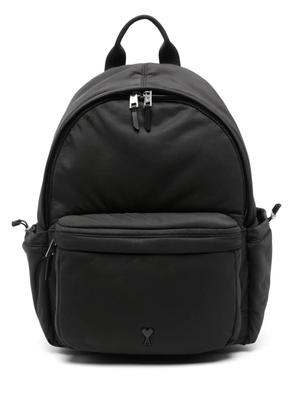 AMI Paris Ami de Coeur backpack - Black