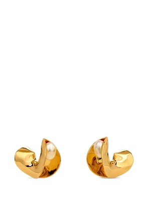 Cult Gaia polish-finish earrings - Gold