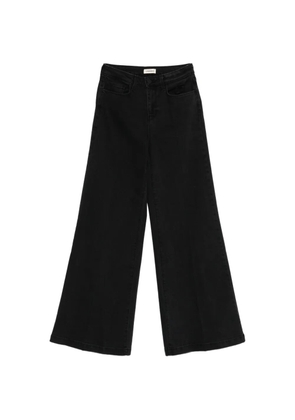 L'Agence Quincy wide-leg jeans - Black