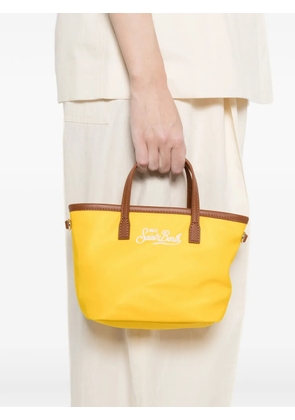 MC2 Saint Barth mini City logo tote bag - Yellow