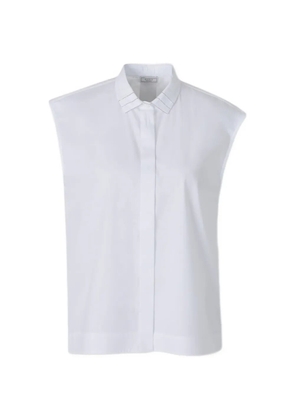 Peserico sleeveless shirt - White