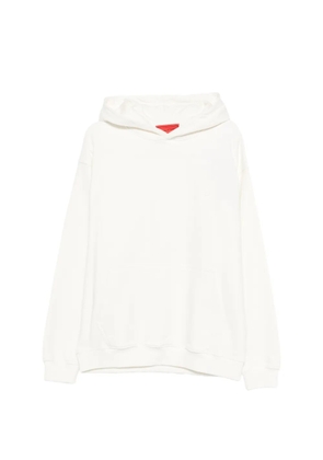Vision Of Super flame-embossed hoodie - White