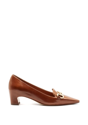 mara bini horsebit pumps - Brown