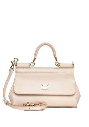 Dolce & Gabbana small Sicily tote bag - Neutrals