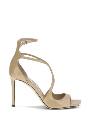 Jimmy Choo Azia 95 t-strap sandals - Neutrals