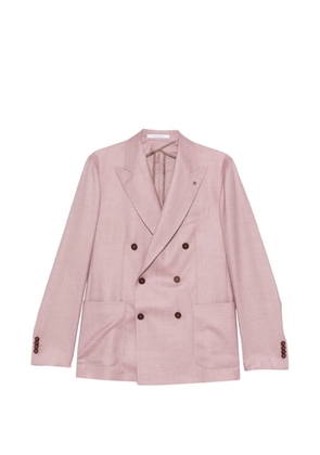 Tagliatore double-breasted pockets blazer - Pink