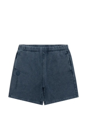 AAPE BY *A BATHING APE® logo-patch shorts - Blue