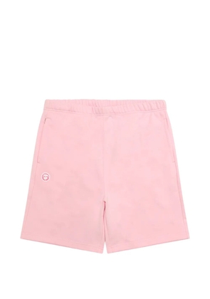 AAPE BY *A BATHING APE® logo graphic shorts - Pink