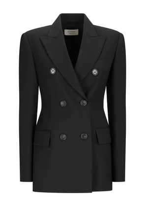 Sportmax Adamo double-breasted button blazer - Black