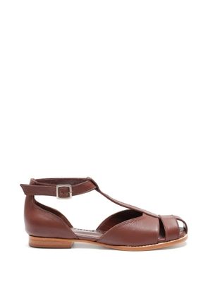 Sarah Chofakian Alhambra sandals - Brown