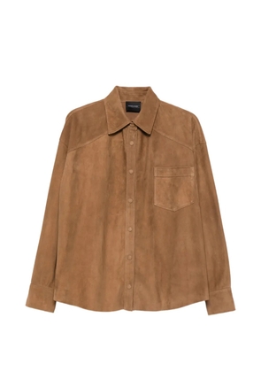 Simonetta Ravizza Lorna chest-pocket shirt - Brown