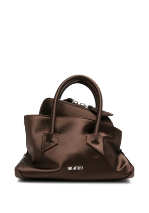 The Attico mini Passeggiata tote bag - Brown