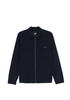 Alphatauri zip-up overshirt - Blue