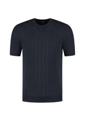Gran Sasso ribbed T-shirt - Blue