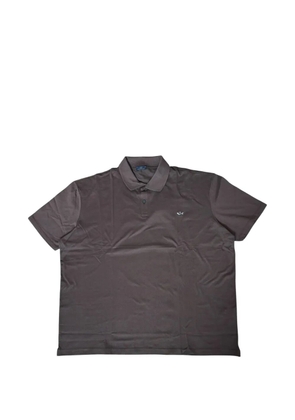 Paul & Shark logo-detail cotton polo shirt - Grey