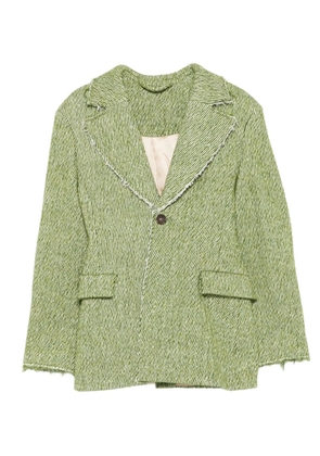 Séfr single-breasted blazer - Green