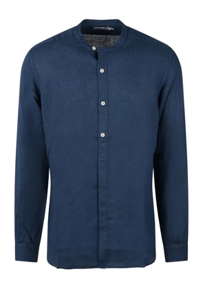 MC2 Saint Barth linen long-sleeve shirt - Blue
