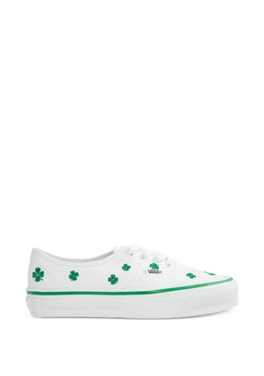 Vans embroidery authentic sneakers - White