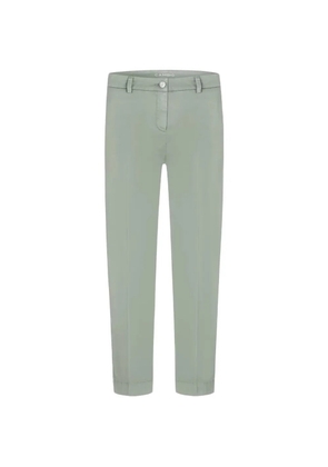 Cambio flap back pockets trousers - Green