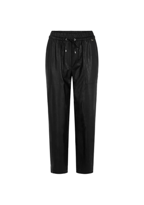 MARCCAIN Ranchi drawstring trousers - Black