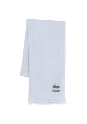 N.Peal Pashmina Stole - Blue