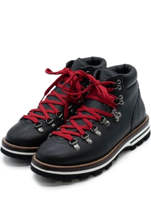 MONPIZ Cortina lace-up leather boots - Black