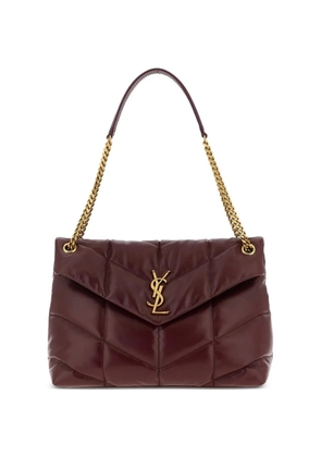 Saint Laurent medium puffer-design shoulder bag - Red