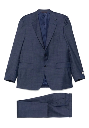 Canali wool suit - Blue