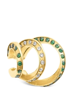 YPARIS Star G encrusted ear cuff - Gold