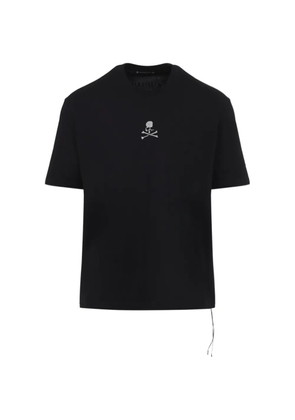 Mastermind Japan skull embroidered T-shirt - Black