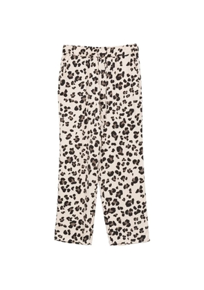 Marella leopard-print trousers - Neutrals