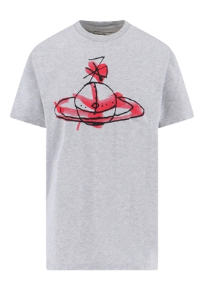 Vivienne Westwood orb-print t-shirt - Grey