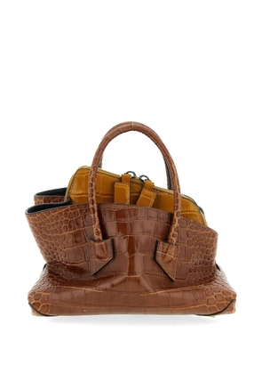 The Attico mini La Passeggiata handbag - Brown
