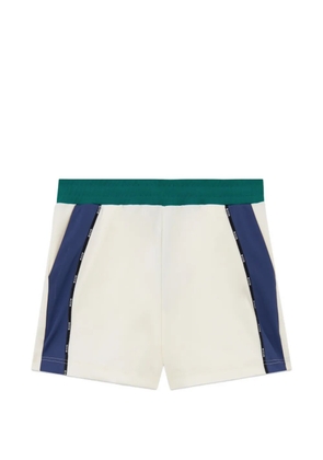 GCDS elasticated-waistband shorts - Neutrals