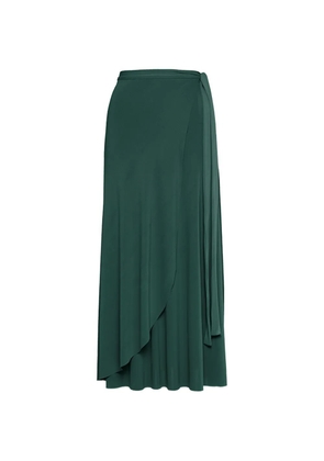 ERES Julieta wrap pareo - Green