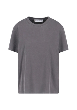 OUR LEGACY round-neck T-shirt - Grey