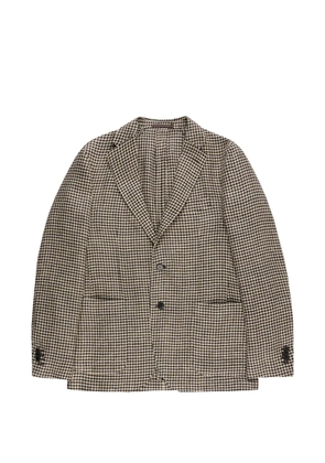 Incotex houndstooth blazer - Neutrals