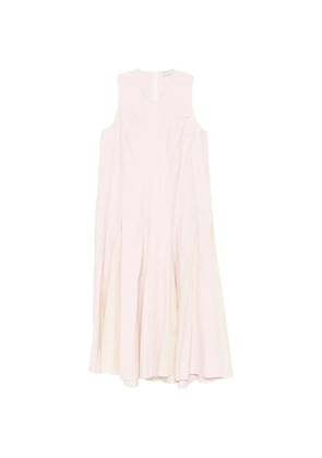 Phisique Du Role pleated panelled midi dress - Pink