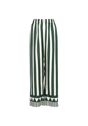 ERES Pacha striped-pattern trousers - Green