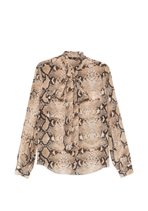 7 For All Mankind tie-detail blouse - Neutrals