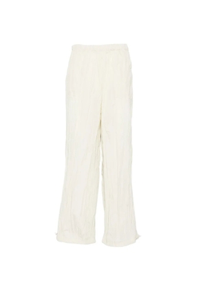 Gongdid Design textured straight-leg trousers - Neutrals