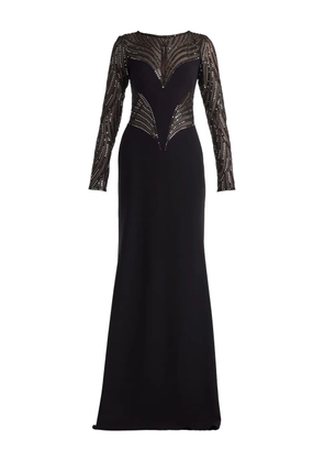 Tadashi Shoji sequin-embellished maxi dress - Black