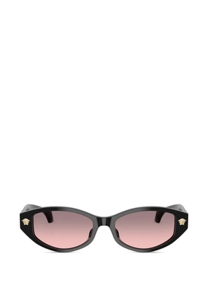 Versace Eyewear medusa geometric sunglasses - Black