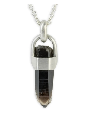 Parts of Four talisman smoky quartz necklace - Silver
