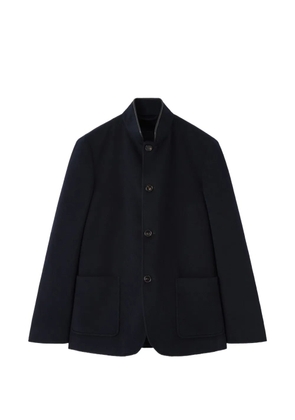 Loro Piana Spagna button-fastening patch-pocket jacket - Blue